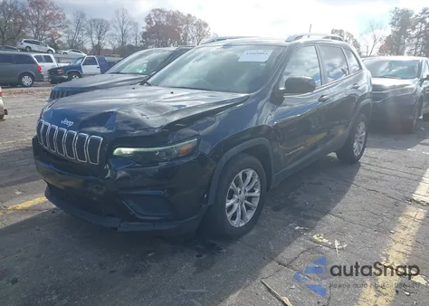 2021 Jeep Cherokee Latitude Fwd из США, поврежденный, VIN 1C4PJLCB4MD168815